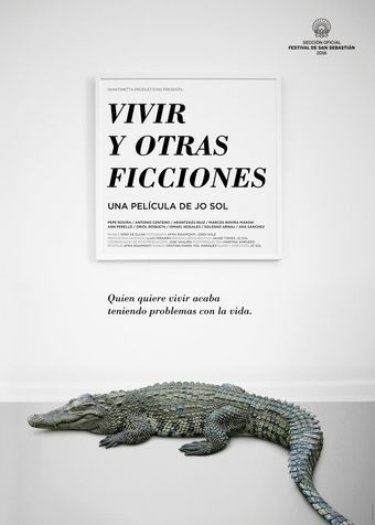 vivir y otras ficciones 2016 poster