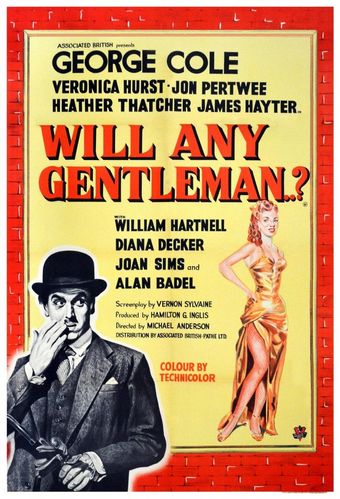 will any gentleman...? 1953 poster