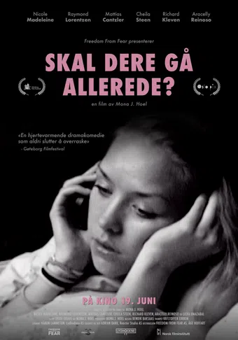 skal dere gå allerede? 2019 poster