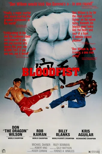 bloodfist 1989 poster