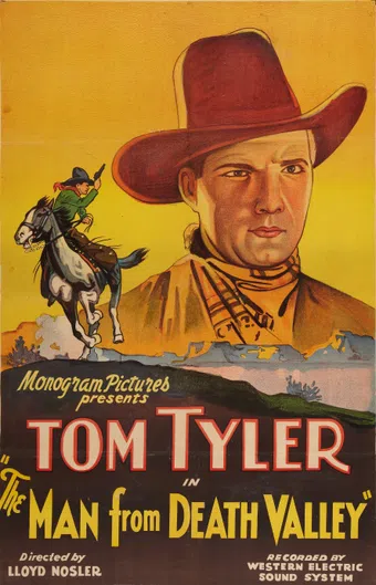 the man from death valley 1931 poster