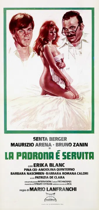 la padrona è servita 1976 poster