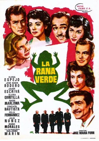 la rana verde 1960 poster