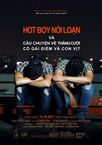 hot boy noi loan va cau chuyen ve thang cuoi, co gai diem va con vit 2011 poster