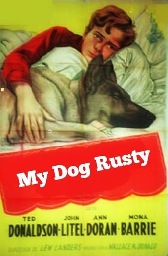 my dog rusty 1948 poster