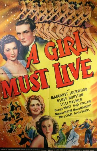 a girl must live 1939 poster