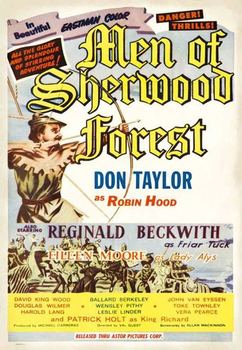 the men of sherwood forest 1954 poster