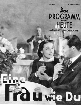 eine frau wie du 1939 poster