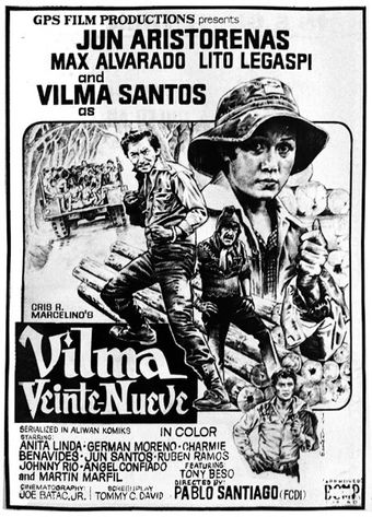 vilma veinte nueve 1975 poster