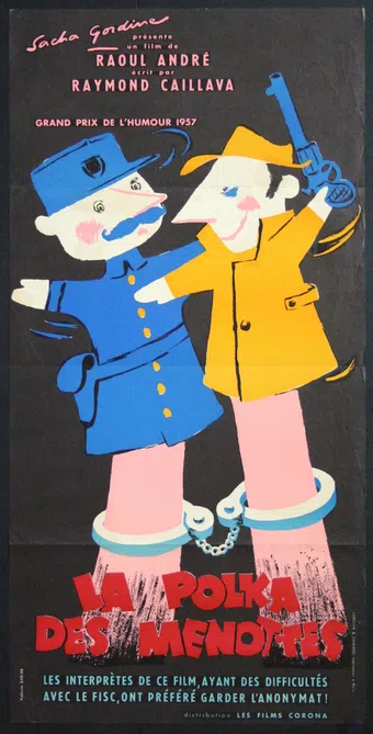 la polka des menottes 1957 poster