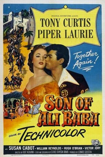 son of ali baba 1952 poster