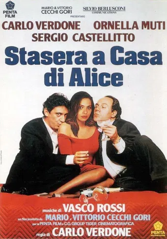 stasera a casa di alice 1990 poster