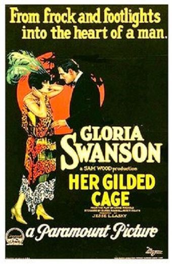 her gilded cage 1922 poster