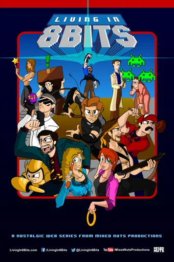 living in 8 bits 2010 poster