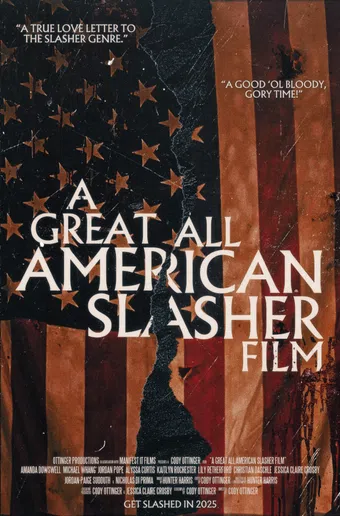 a great all american slasher film poster