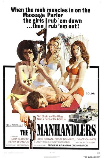 the manhandlers 1974 poster