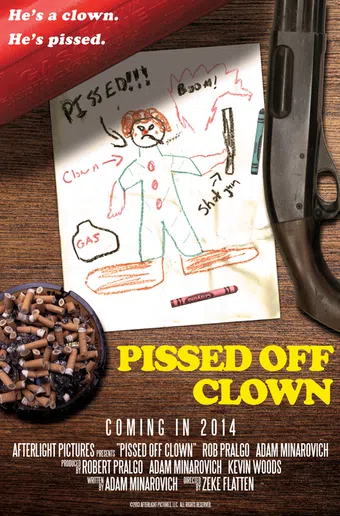 pissed off clown poster