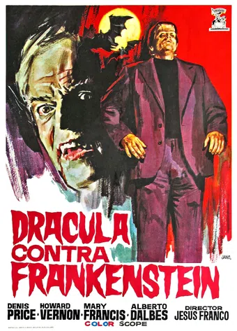 drácula contra frankenstein 1972 poster