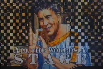 all the world's a stage 1984 poster