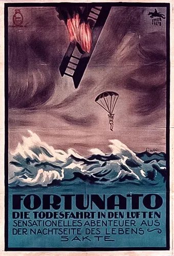 fortunato. 2. die todesfahrt in den lüften 1921 poster