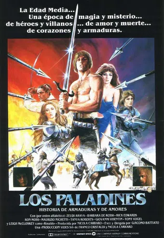 i paladini - storia d'armi e d'amori 1983 poster