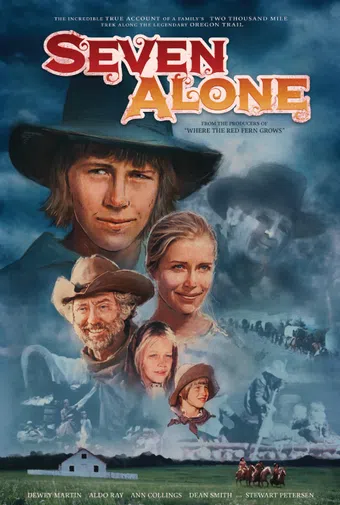 seven alone 1974 poster