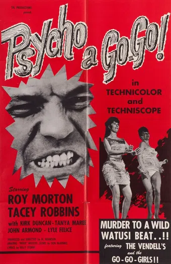 psycho a go-go 1965 poster