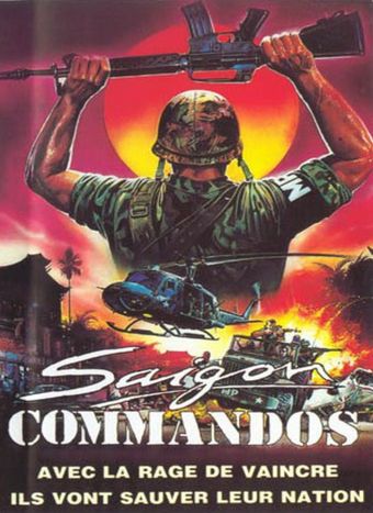 saigon commandos 1988 poster