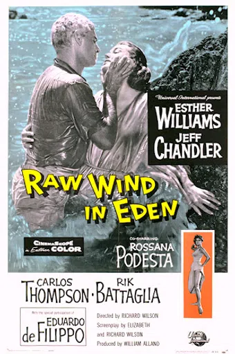 raw wind in eden 1958 poster