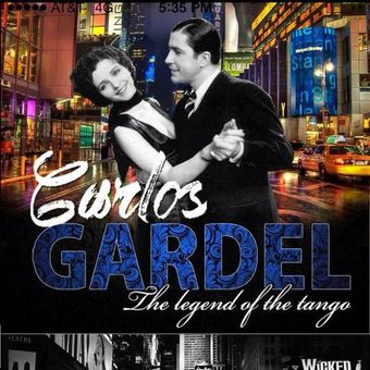 carlos gardel the king of tango 2017 poster