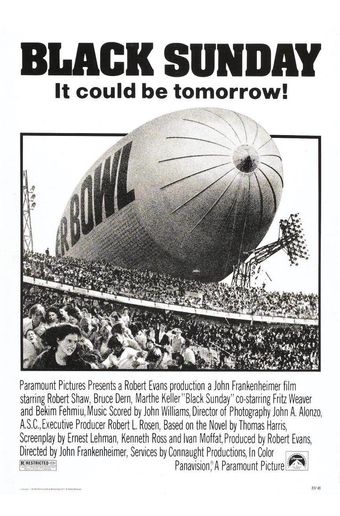 black sunday 1977 poster