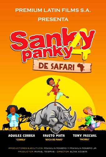 sanky panky 4: de safari poster