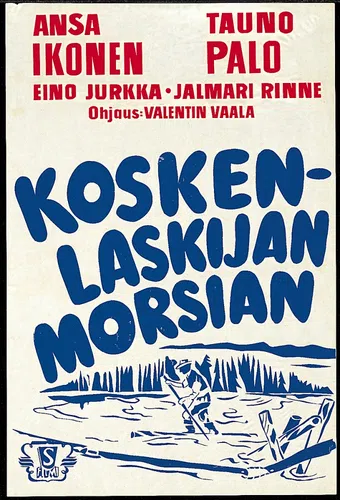 koskenlaskijan morsian 1937 poster