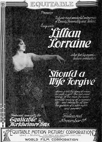 should a wife forgive? 1915 poster