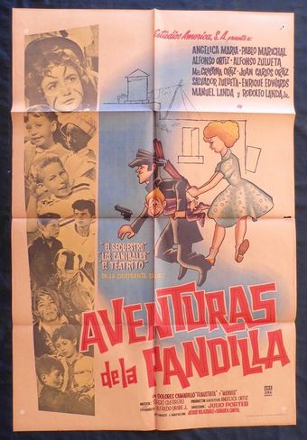 aventuras de la pandilla 1959 poster