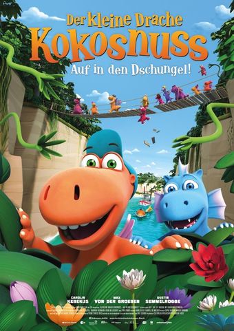 der kleine drache kokosnuss - auf in den dschungel! 2019 poster