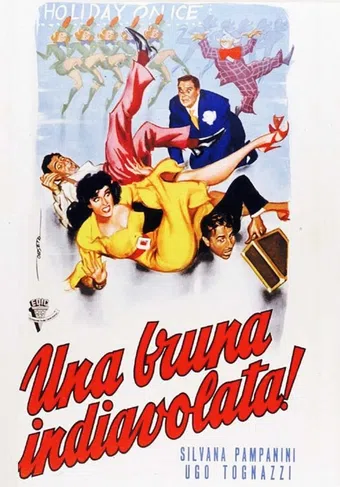 una bruna indiavolata! 1951 poster