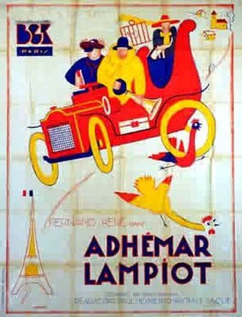 adhémar lampiot 1932 poster