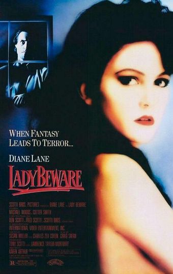 lady beware 1987 poster