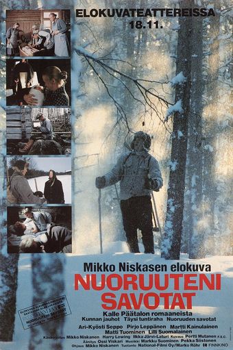 nuoruuteni savotat 1988 poster