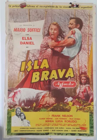 isla brava 1958 poster