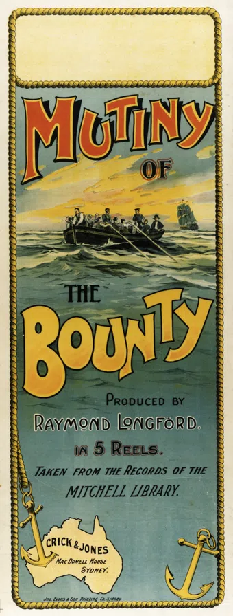 the mutiny of the bounty 1916 poster