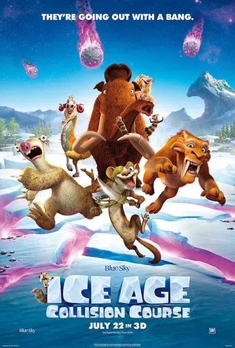 ice age: collision course 2016 poster