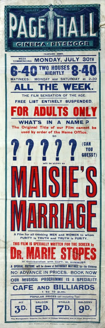 married love 1923 poster