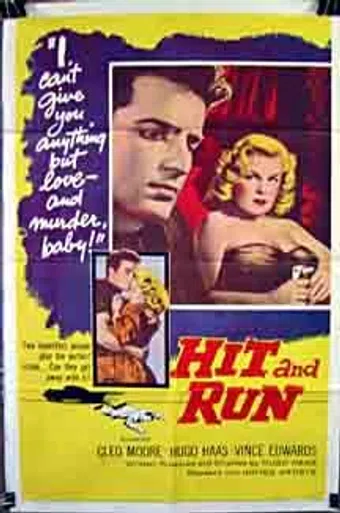 hit and run 1957 poster