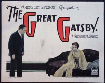 the great gatsby 1926 poster