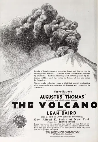 the volcano 1919 poster