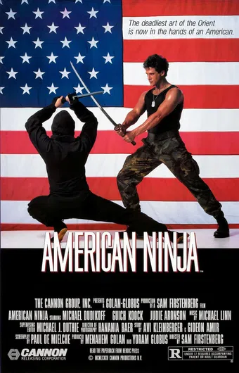 american ninja 1985 poster