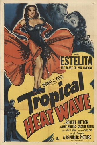 tropical heat wave 1952 poster