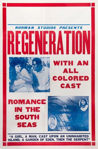 regeneration 1923 poster